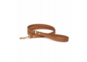 Leather Dog Leash - Nara Regular Camel