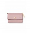 Leather Hygienic Bag Holder - Nara Pink