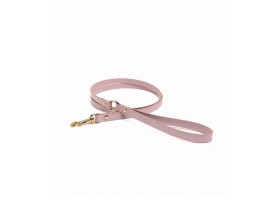 Leather Dog Leash - Nara Toy Pink