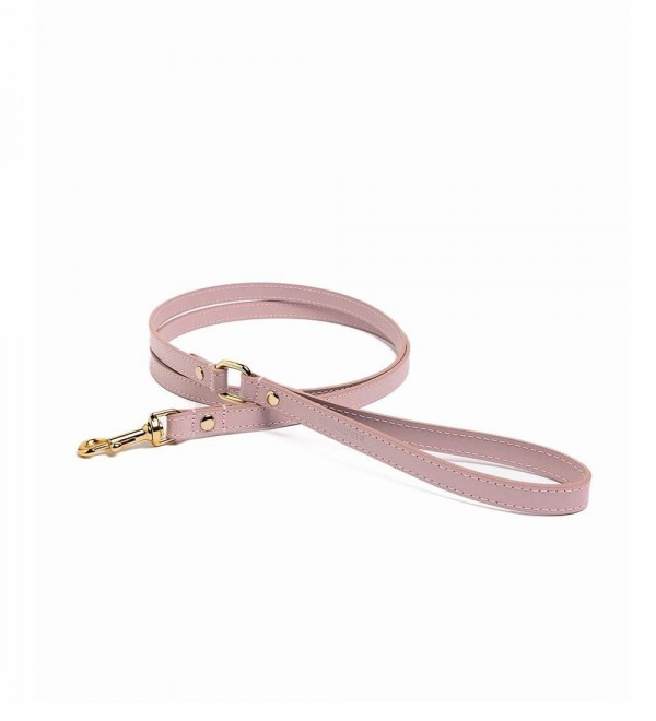 Leash Leather Dog Leash - Nara Toy Pink