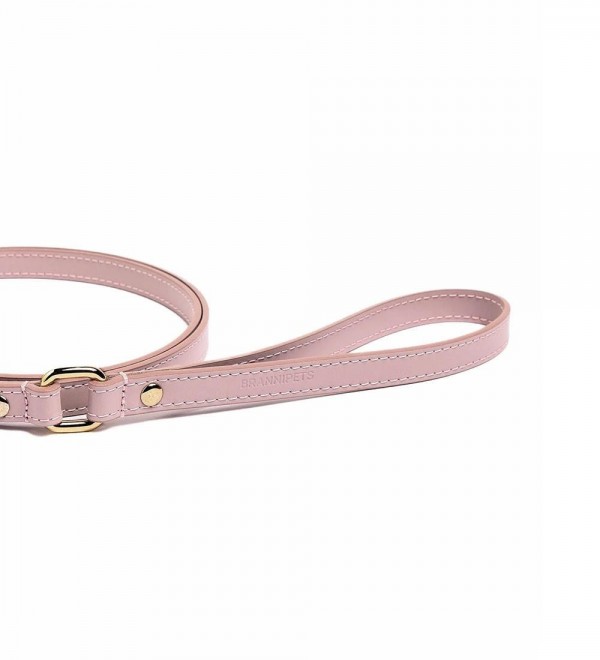 Leash Leather Dog Leash - Nara Toy Pink