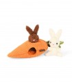 Dog Plush Toy - Carrot and Rabbits