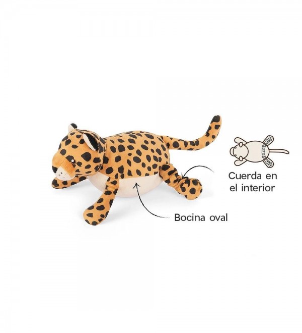 Large Leopard Dog Plush