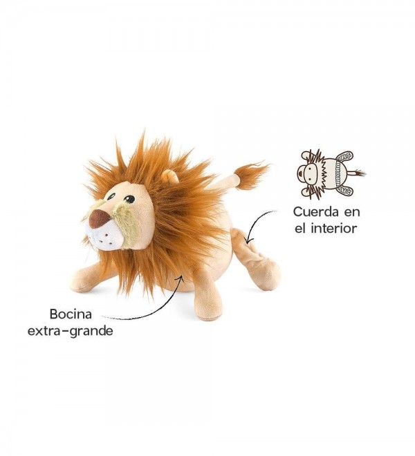 Peluche Perro León