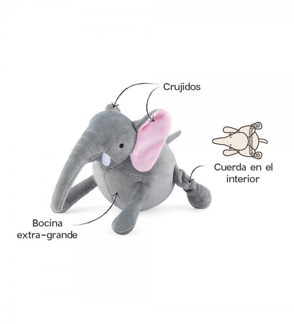 Peluche Perro Grande Elefante