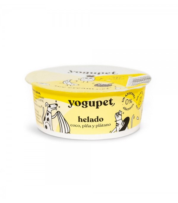 Yogur Helado para perro - Coco y Piña