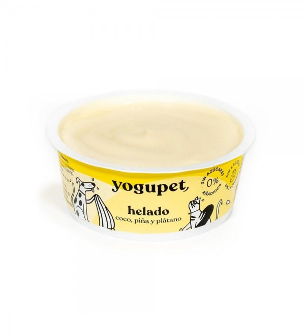 Yogur Helado para perro - Coco y Piña