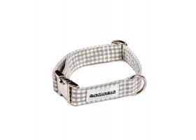 Dog Collar - Vichy Beige