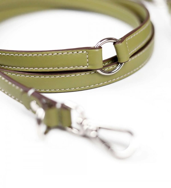 Leash Leather Multiposition - Libero Olive