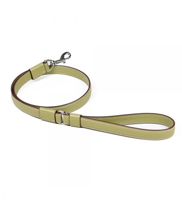Leash Leather Dog Leash - Strong Olive