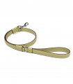 Leather dog leash - Strong Oliva