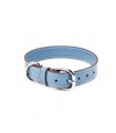 Collar Cuero Perro Essential Azul