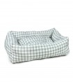 Vicky Green Dog Bed - Removable Cover