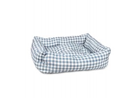 Vicky Blue Dog Bed - Removable Cover