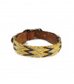 Collar Cuero Perro - Peruvian Gold Petite