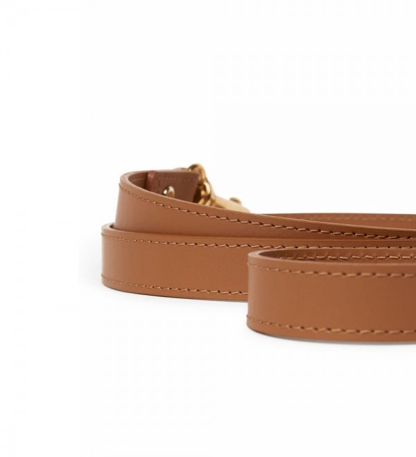 Correa Cuero para Perro - Nara Regular Camel