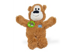 Dog plush toy with rope - Wild Knots Camel