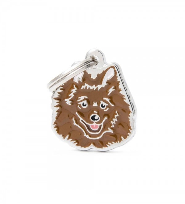 Friends Pomeranian Brown Badge