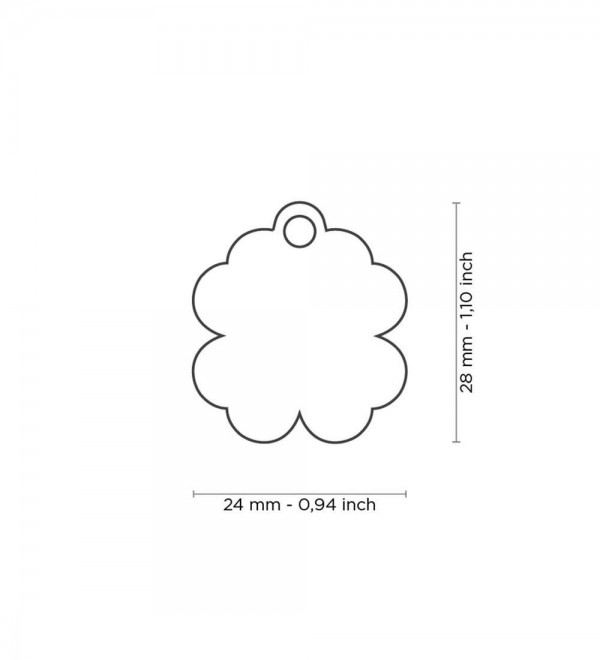 Dog tag - Clover Charms
