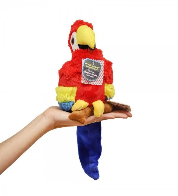 Stuffed Parrot P.L.A.Y.