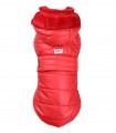 Dog coat Feather Red