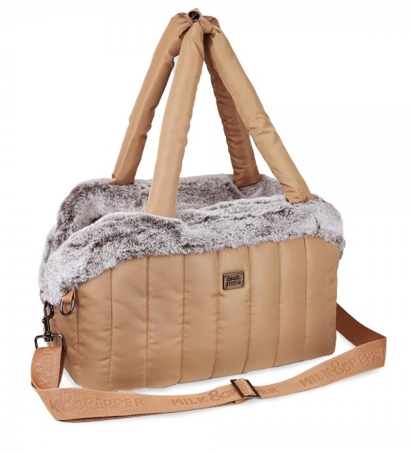 Nanouk Camel Small Dog Bag