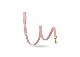 Leather dog leash - Movie Pink