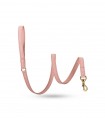 Leather dog leash - Movie Pink