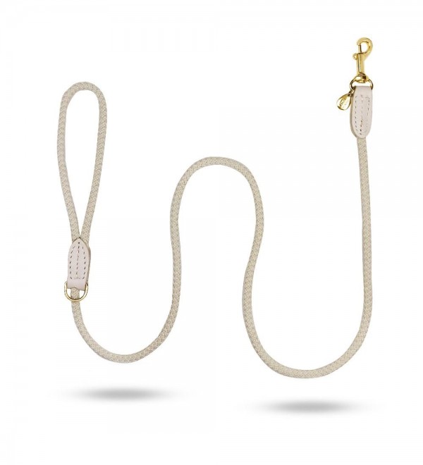 Cotton Cream Dog Leash