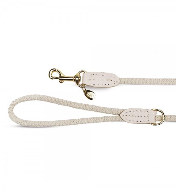 Correa Perro Cotton Crema