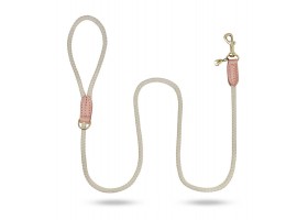 Pink Cotton Dog Leash