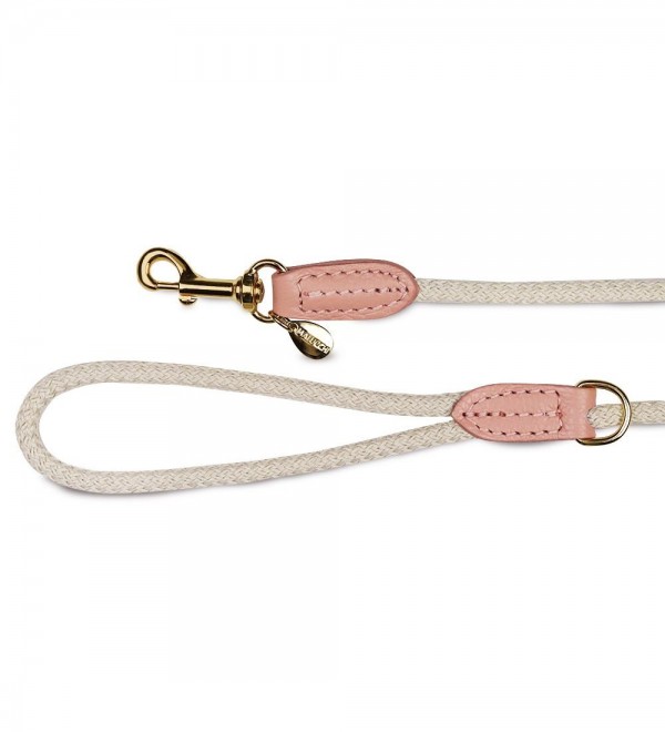 Correa Perro Cotton Rosa