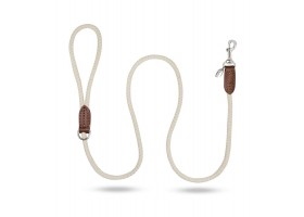 Brown Cotton Dog Leash