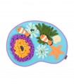 Dog sniffing mat – Coral reef