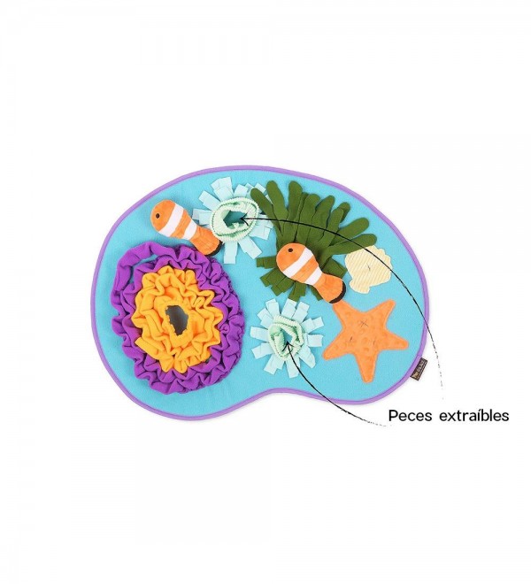 Alfombra olfativa perro – Arrecife de coral