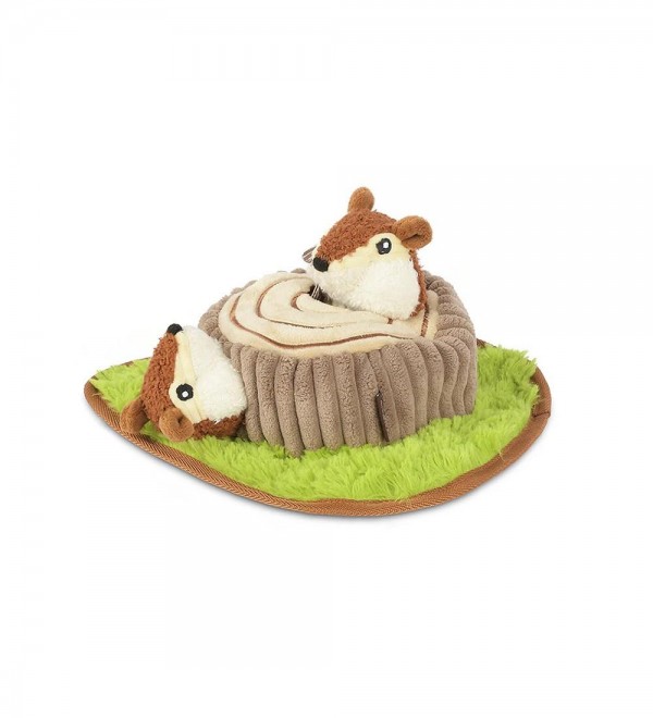 Squirrels dog plush toy