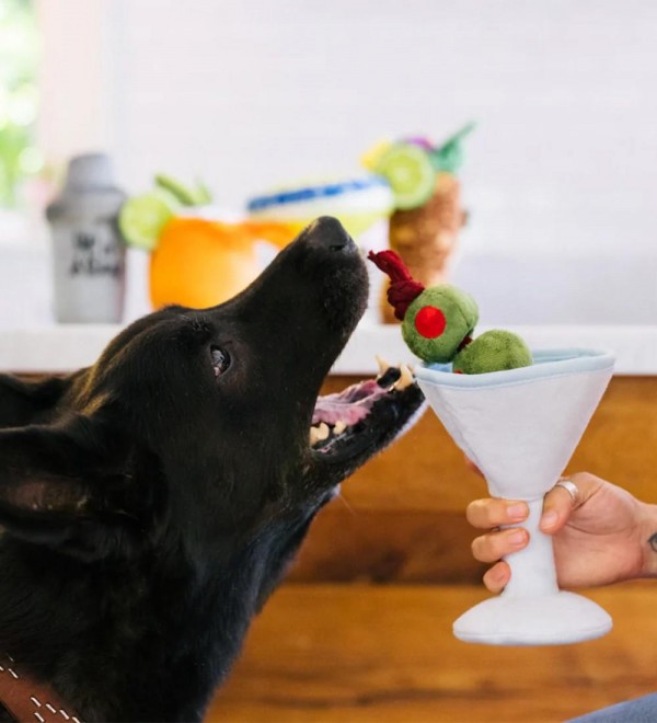 Peluche para perro Martini