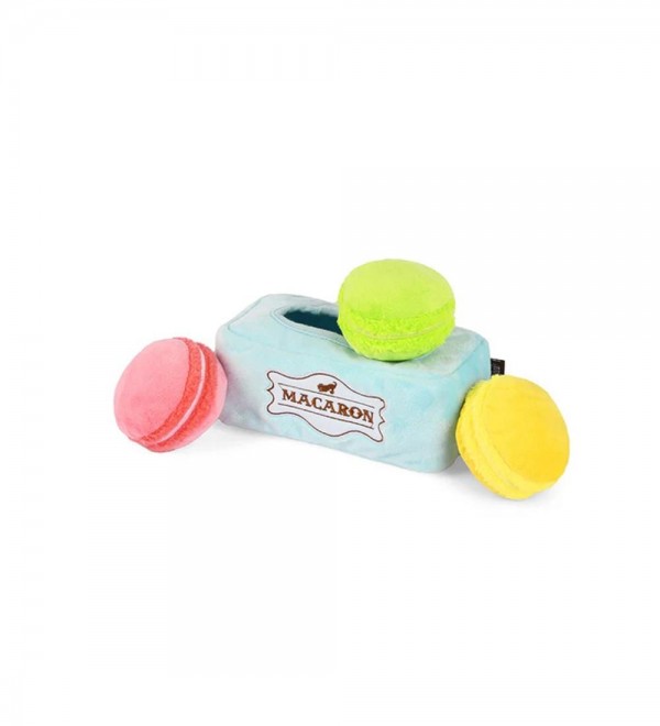 Macarons dog plush toy