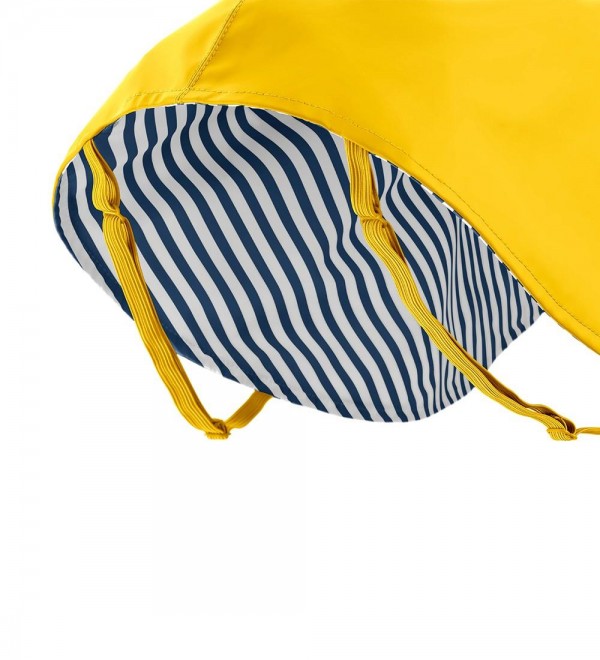 Yellow Milford dog raincoat