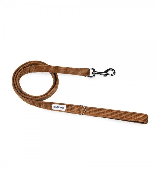 Leash for Dog Corduroy Camel