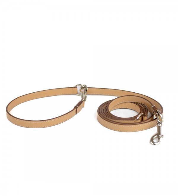 Leash Leather Multiposition - Libero Vanilla