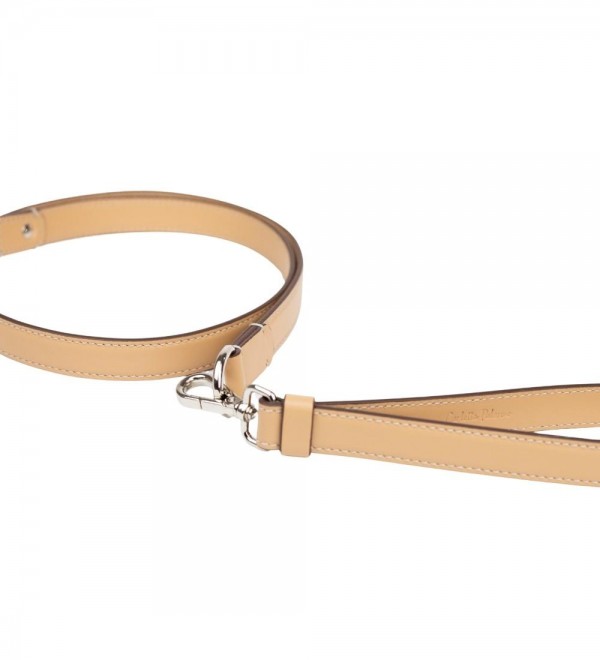 Leather Dog Collar - Ego Vanilla
