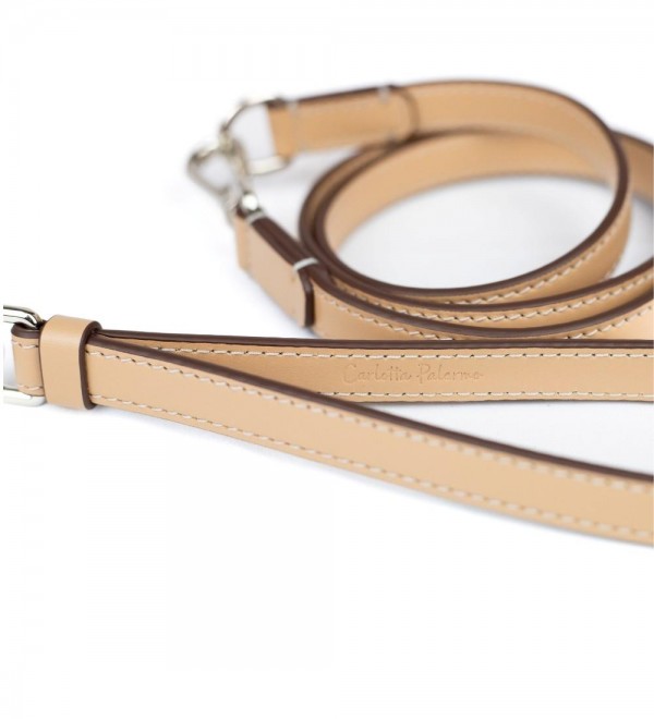 Correa Cuero para Perro - Ego Vainilla