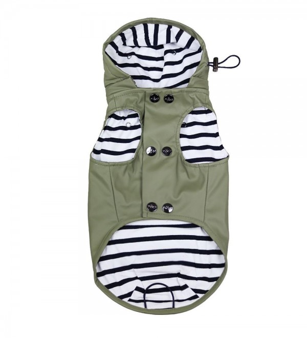 Waterproof dog coat Babord Khaki