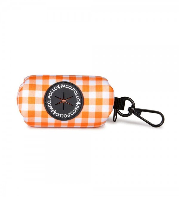 Orange Vichy Bag Holder