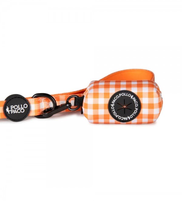 Orange Vichy Bag Holder