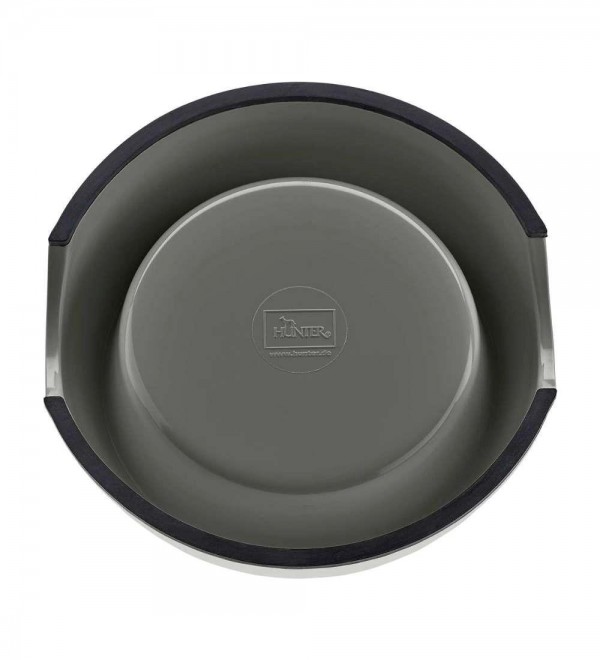 Dog Feeder and Waterer - Gray Melamine