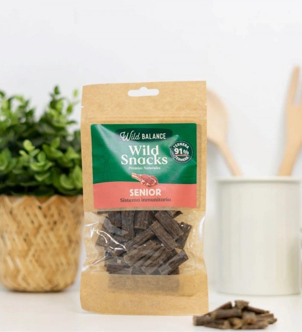 Wild Snacks Senior de Ternera - Premios Naturales