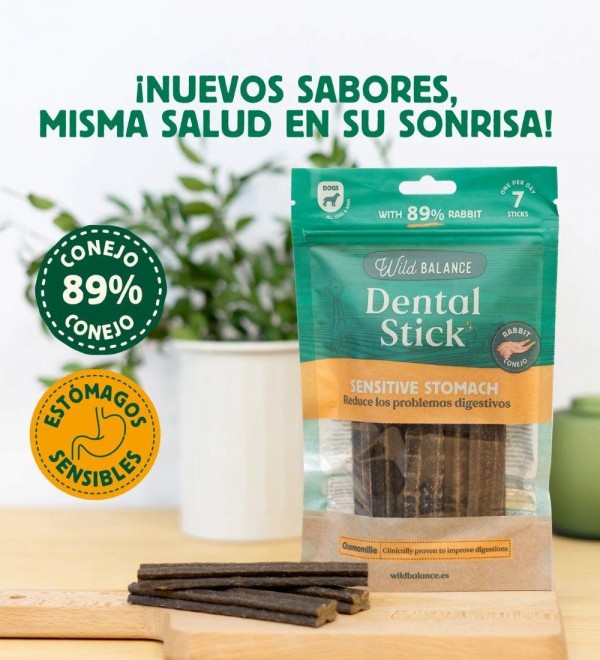 Rabbit Dental Sticks with Chamomile and Sage - for Sensitive Stomachs