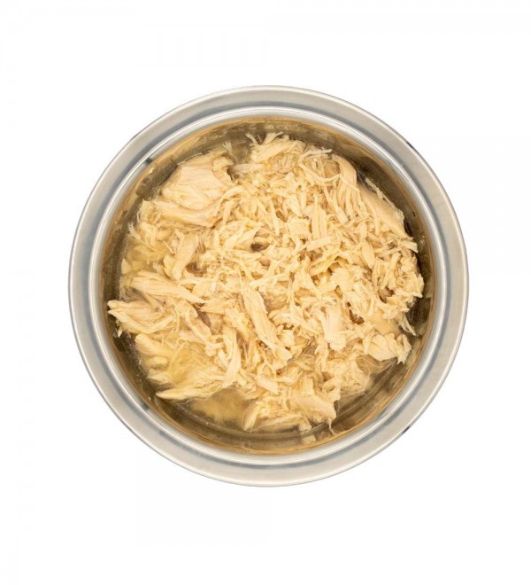 Pechuga de gallina en caldo de huesos